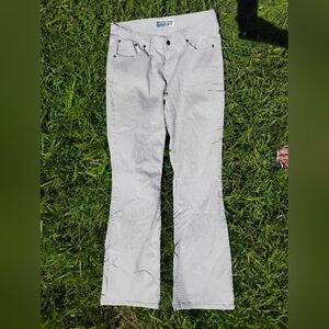 Levi's Signature Low Rise Bootcut Pants - Light Gray